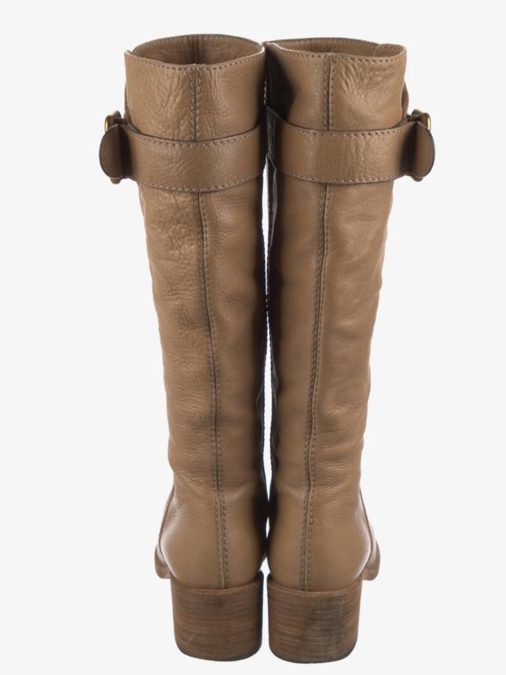 Chloé Leather Riding Boots - Picture 4 of 7